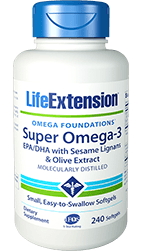 SUPER OMEGA-3 EPA/DHA WITH SESAME LIGNANS & OLIVE EXTRACT